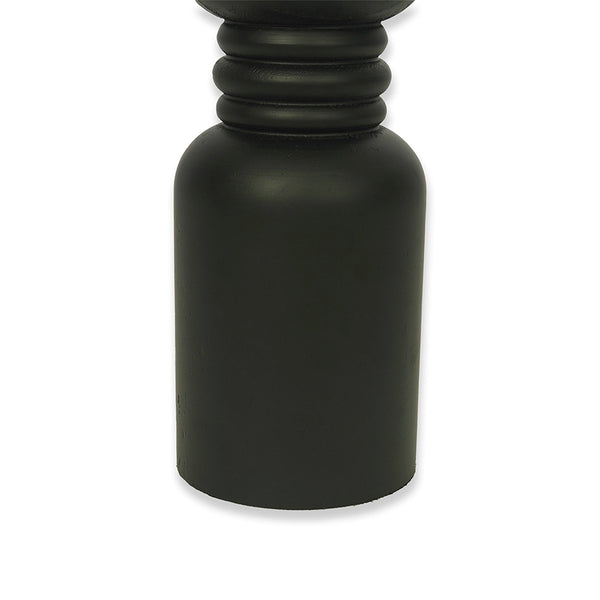 CANDLE SET OF 3 PCS - BLACK