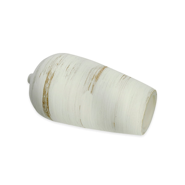 VASE SET 2 PCS - ANTIQUE WHITE