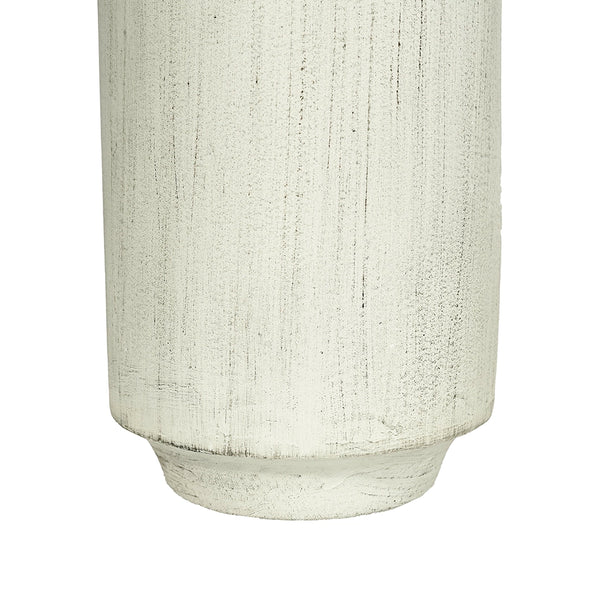 VASE SET 2 PCS - ANTIQUE WHITE