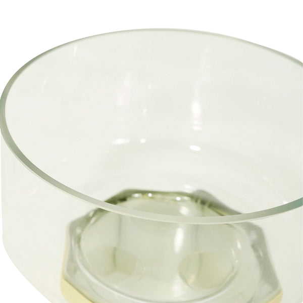 VASE SET 2 PCS - CLEAR