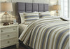 ISAIAH BEDDING KING SIZE SET 3 PCS - MULTICOLORED