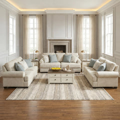 MONAGHAN SOFA SET 3 PCS - BEIGE