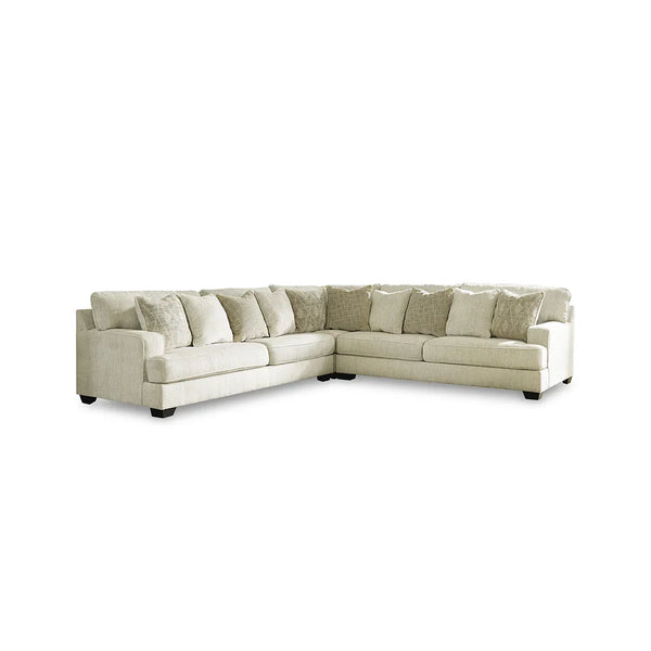 Contemporary sectional with ultra-deep 45-inch seats