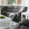 PARTYMATE SECTIONAL SOFA GREY