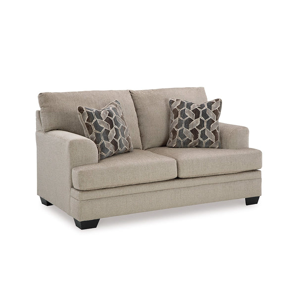 STONEMEADE SOFA SET 3 PCS BROWN