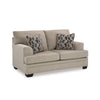 STONEMEADE SOFA SET 3 PCS BROWN