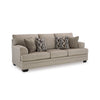 STONEMEADE SOFA SET 3 PCS BROWN