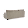 STONEMEADE SOFA SET 3 PCS BROWN