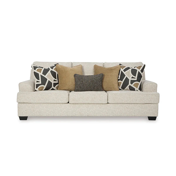 Elegant Ashley UAE sofa featuring plush cushions, neutral tone, and timeless style.