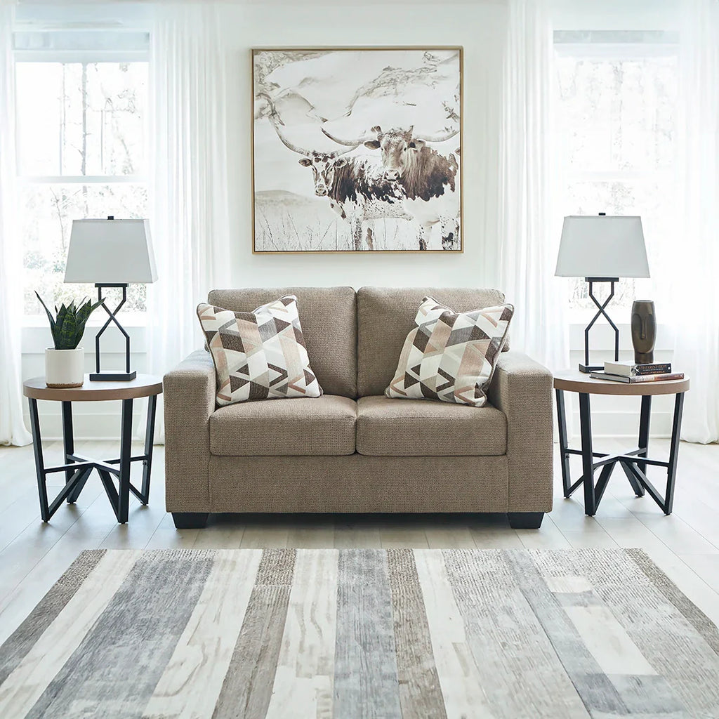 BRISTAVIEW LOVESEAT 2 SEATER DARK BEIGE
