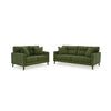 BIXLER SOFA SET 3 PCS GREEN