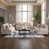 HIGH PROFILE SOFA SET 3 PCS - GREY