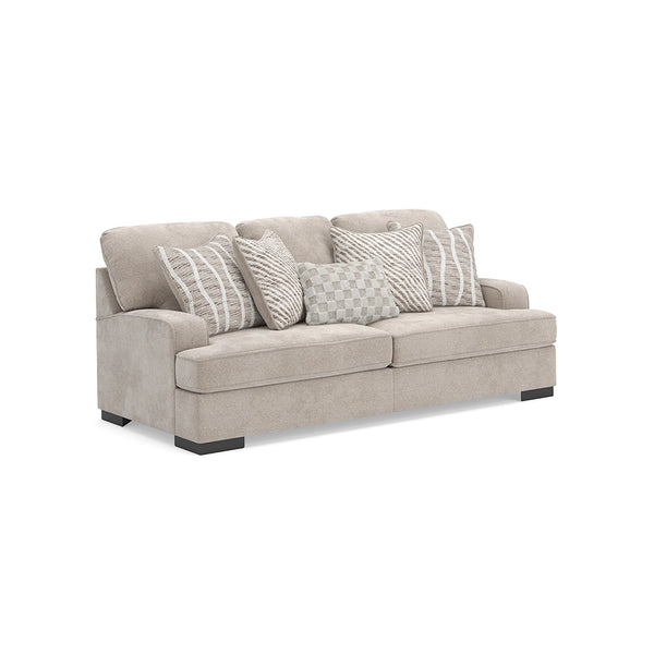 HIGH PROFILE SOFA SET 3 PCS - GREY