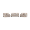 HIGH PROFILE SOFA SET 3 PCS - GREY