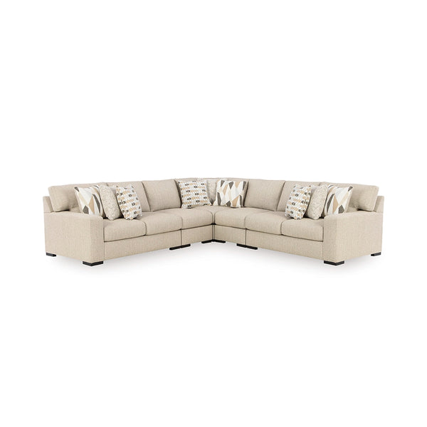 Laurelgrove SECTIONAL SOFA 5 PCS - BEIGE