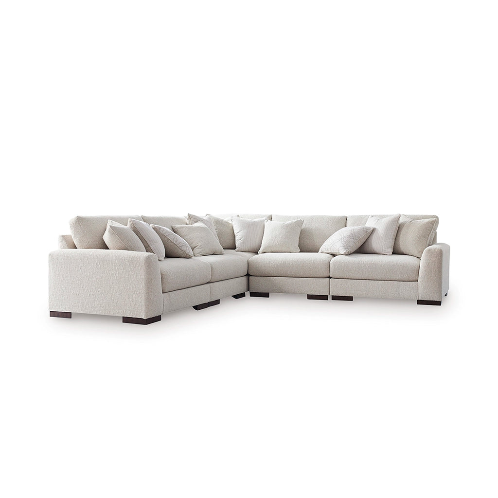 CAVELLA SECTIONAL SOFA 5 PCS GREY