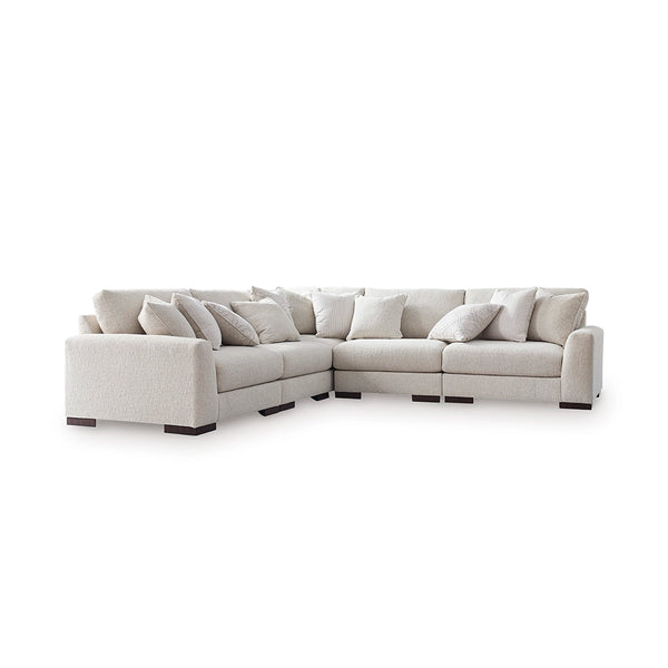 CAVELLA SECTIONAL SOFA 5 PCS GREY