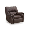WHITLOCK ROCKER RECLINER - DARK BROWN