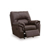 WHITLOCK ROCKER RECLINER - DARK BROWN