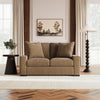 CALDEN SOFASET 3PCS - LIGHT BROWN