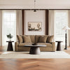CALDEN SOFA 3 SEATER BROWN