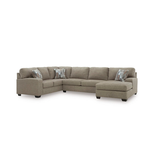 NEWELLEN SECTIONAL SOFA 3 PCS GREY