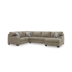 NEWELLEN SECTIONAL SOFA 3 PCS GREY