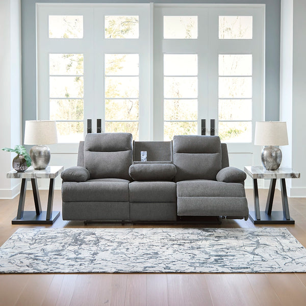 Tarrant SOFA RECLINER 3 SEATER - GREY