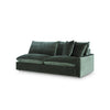 Carriage View SECTIONAL SOFA 3 PCS - DARK GREEN