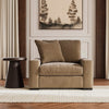 CALDEN SOFA 1 SEATER - LIGHT BROWN