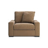 CALDEN SOFA 1 SEATER - LIGHT BROWN