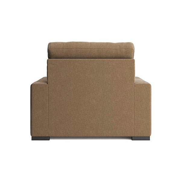 CALDEN SOFA 1 SEATER - LIGHT BROWN