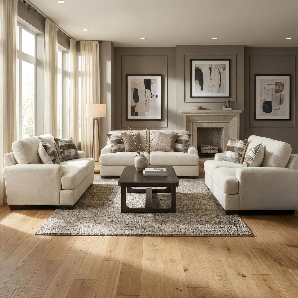 NOLENBURG SOFA SET 3 PCS - BEIGE
