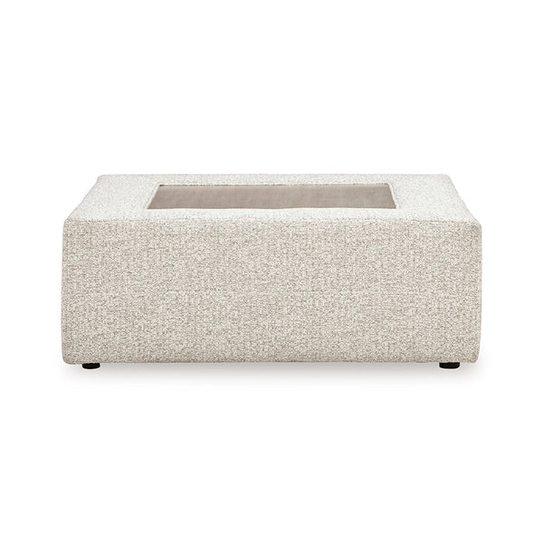 STONECROFT MANOR OTTOMAN - GREY