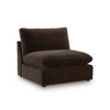 Maxton Heights SECTIONAL SOFA 6 PCS - DARK BROWN