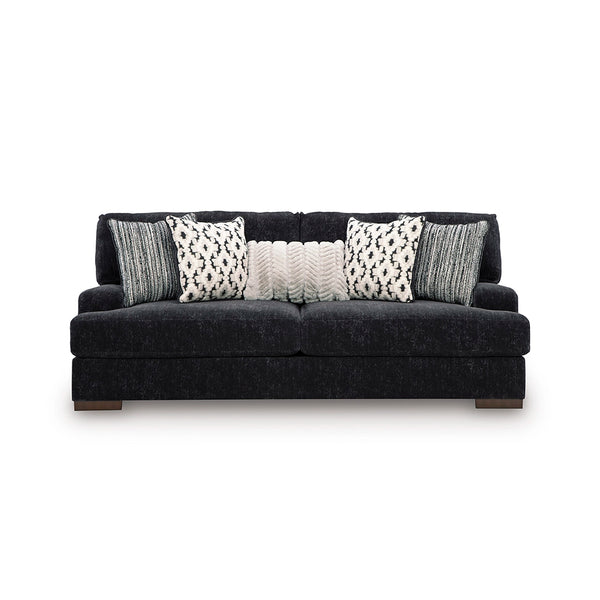 Whitmore Manor SOFA 3 SEATER - BLACK
