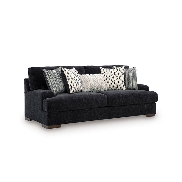Whitmore Manor SOFA 3 SEATER - BLACK