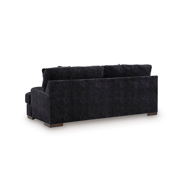 Whitmore Manor SOFA 3 SEATER - BLACK