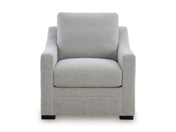 IVORY BROOK SOFA SET 4 PCS - GREY