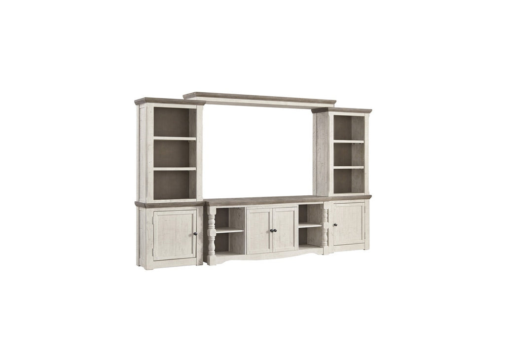HAVALANCE TV UNIT 4 PCS - WHITE