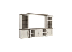 HAVALANCE TV UNIT 4 PCS - WHITE