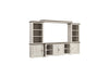 HAVALANCE TV UNIT 4 PCS - WHITE