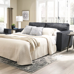 ALTARI SOFA SLEEPER 3 SEATER BLUE