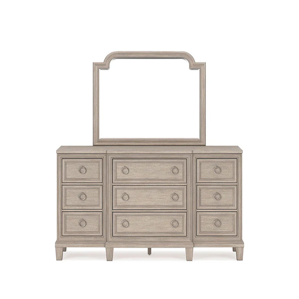 JORLAINA BEDROOM SET KING SIZE (193*203 CM) LIGHT BROWN