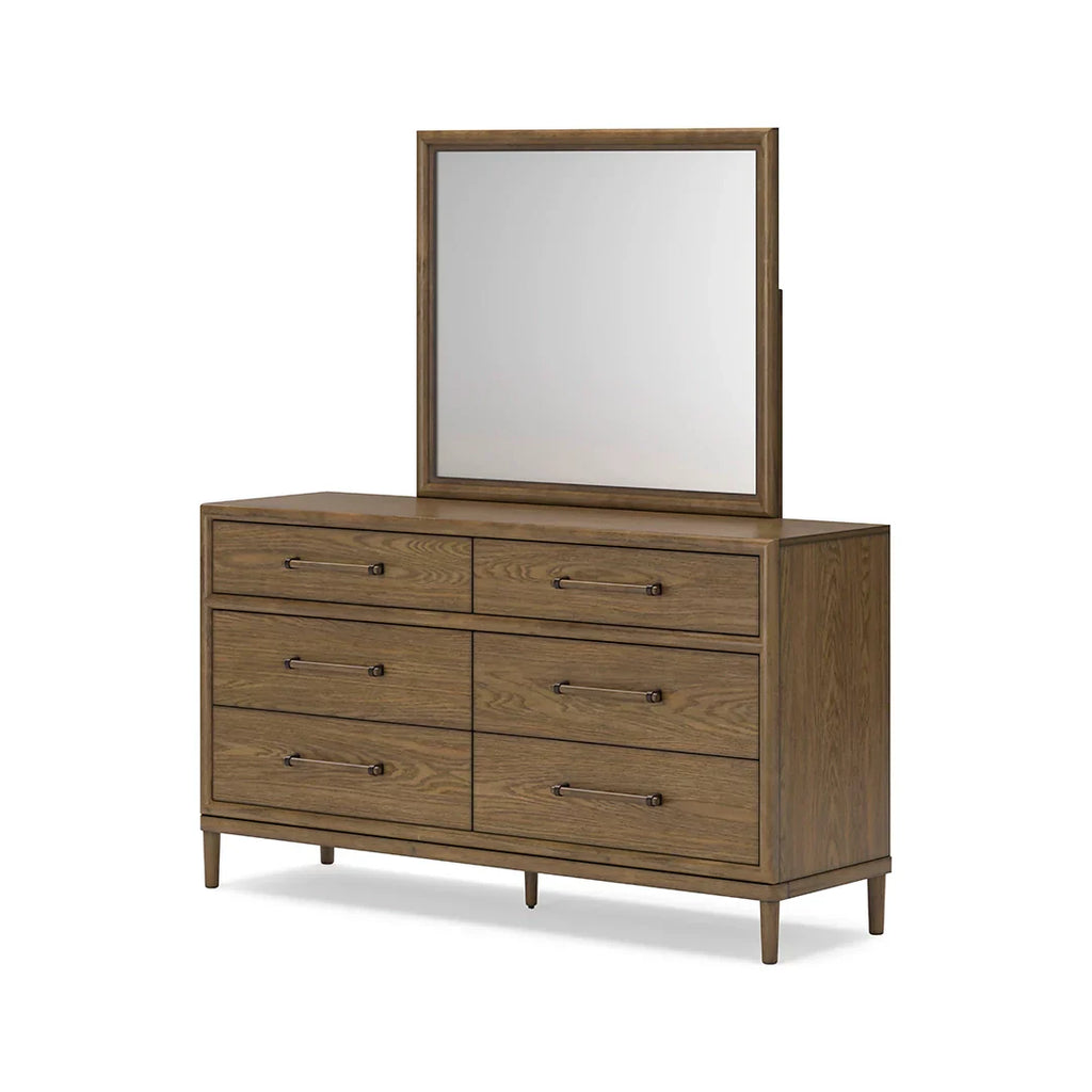 ROANHOWE BEDROOM SET KING SIZE (193*203 CM) BROWN