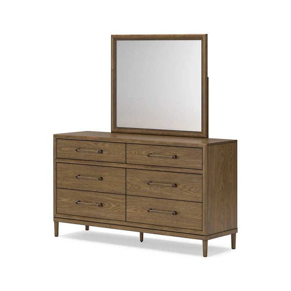 ROANHOWE BEDROOM SET KING SIZE (193*203 CM) BROWN
