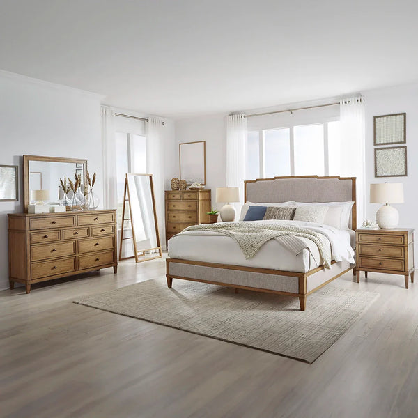 SHARLANCE BEDROOM SET KING SIZE WITH CHEST ( 193*203)