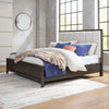 WESTONFORT BEDROOM SET WITHOUT WARDROBE KING SIZE (193*203 CM) - DARK BROWN