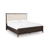 WESTONFORT BEDROOM SET WITHOUT WARDROBE KING SIZE (193*203 CM) - DARK BROWN