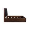 KENDAMOR BEDROOM SET WITHOUT WARDROBE KING SIZE (193*203 CM) - DARK BROWN